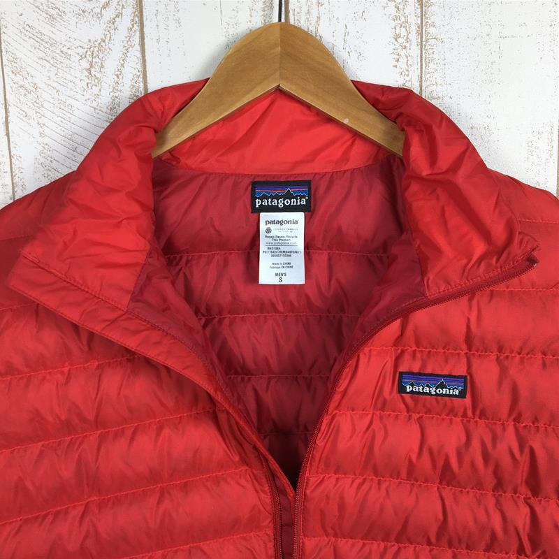 [Men's S Red] Patagonia Down Sweater 800Fp Down Jacket 84673 International Men's RDS Red Delicious Down Insulation Outerwear