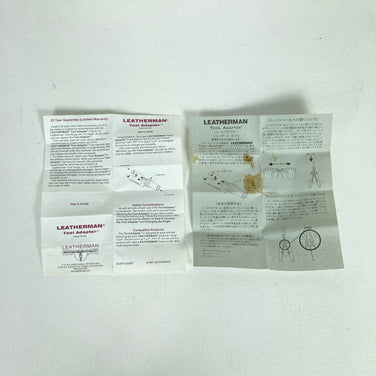 【OneSize シルバー系】 Leatherman ( レザーマン ) ツールアダプター Tool Adapter ステンレス キャンピングギア 刃物 マルチツール z00054954  マルチツール 刃物 キャンピングギア