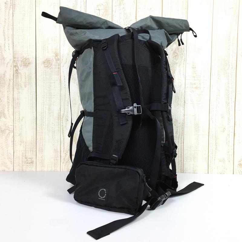 [Unisex M Gray] Yamatomichi (Yama to Michi) Three Standard X-Pac Vx21 Backpack Ultralight Ul + Breathable Pad + Zip Pack Set Discontinued Color Hard to Find Unisex