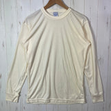 [Men's M Ivory] 1993 Patagonia Capilene Midweight Crew Neck &amp; Bottoms Natural (Old Tag, Vintage)
