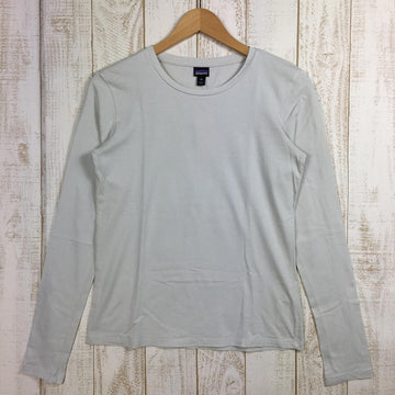 【Women's XS ベージュ系】 Patagonia ( パタゴニア ) ロングスリーブ リジェネラティブ オーガニック サーティファイド コットン ティー Long-Sleeved Regenerative Organic Certified Cotton Tee - 【公式】2ndGEAR（セカンドギア）Webショップ【登山用品・アウトドア用品専門 買取販売店】