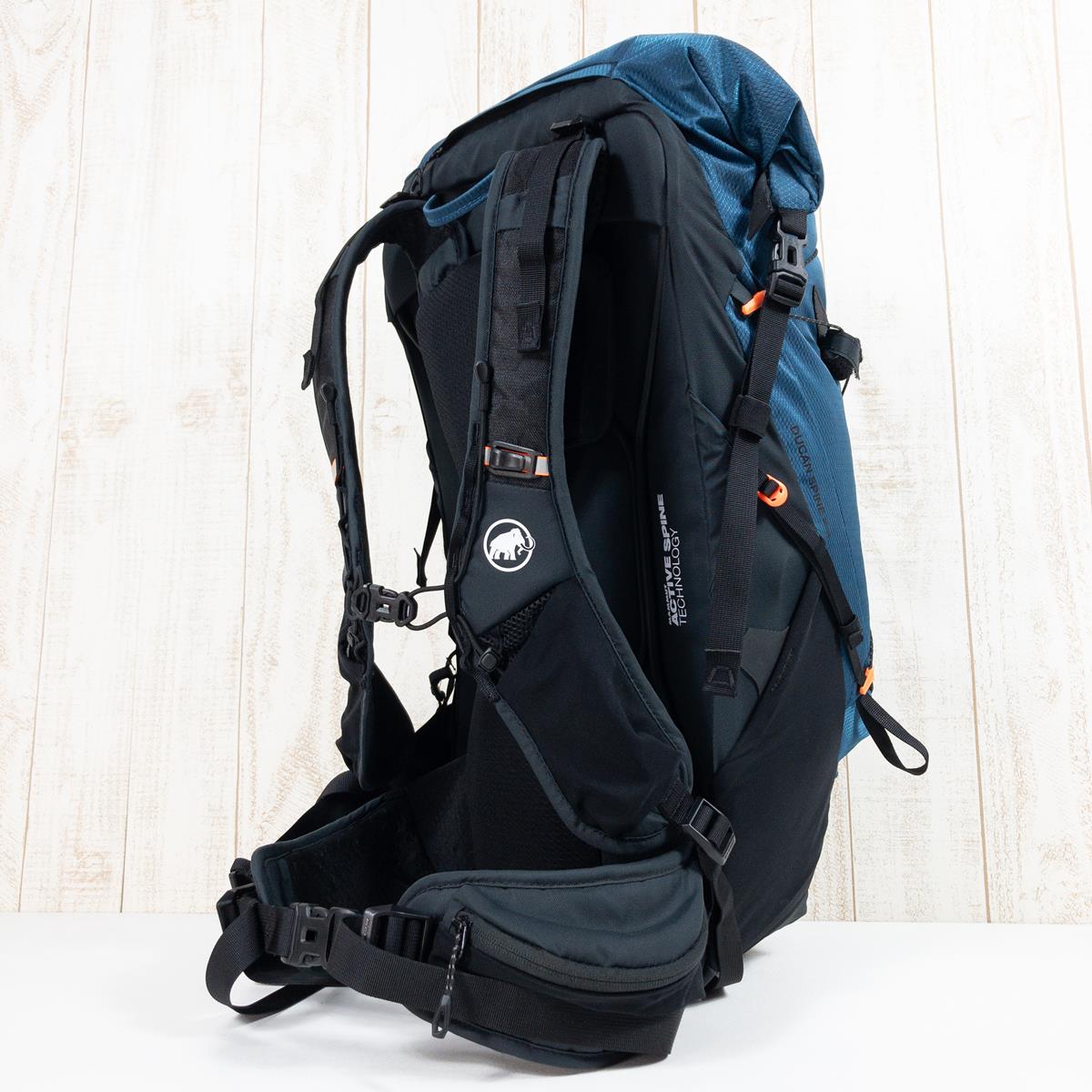 【OneSize ネイビー系】 Mammut ( マムート ) デュカン スパイン 28-35 Ducan Spine 28-35 バックパック 2530-00340 Sapphire Black 容量【30L～54L】 バックパック バッグ ストレージ