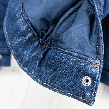 2021款巴塔哥尼亚男士小号海军蓝绒毛内衬卡车司机夹克 ORSD（已停产，难寻）牛仔布和有机棉外套