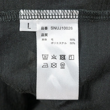 【Men's L グレー系】 Atelier Blue Bottle ( アトリエブルーボトル ) モック ロングスリーブ Mock Long Sleeve スーパーナチュラル コラボ ウール ウェア トップス インナー シャツ ロングスリーブシャツ ウール z0 - 【公式】2ndGEAR（セカンドギア）Webショップ【登山用品・アウトドア用品専門 買取販売店】