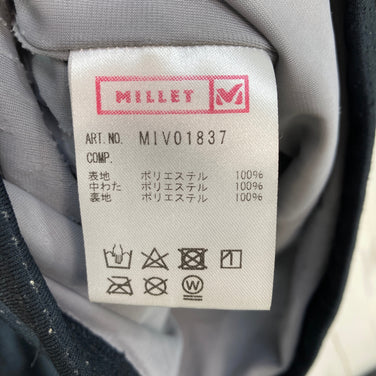 【Men's XL ブラック系】 Millet ( ミレー ) アルファ ライト スウェット ジャケット Alpha Light Sweat Jacket 化繊ダウン ウェア トップス アウター ジャケット 化繊インサレーション ポーラテック・アルファ z000585