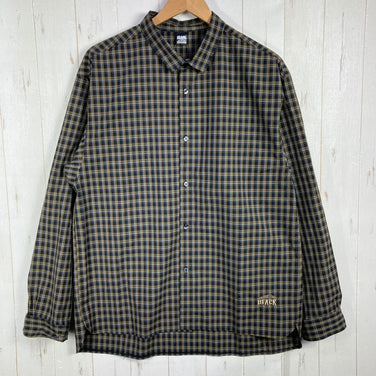【Men's L ブラウン系】 Black Brick ( ブラックブリック ) ハイブリッド メリノ シャツ Hybrid Merino Shirts ウール ウェア トップス インナー シャツ ロングスリーブTシャツ クルーネック ウール z00056529