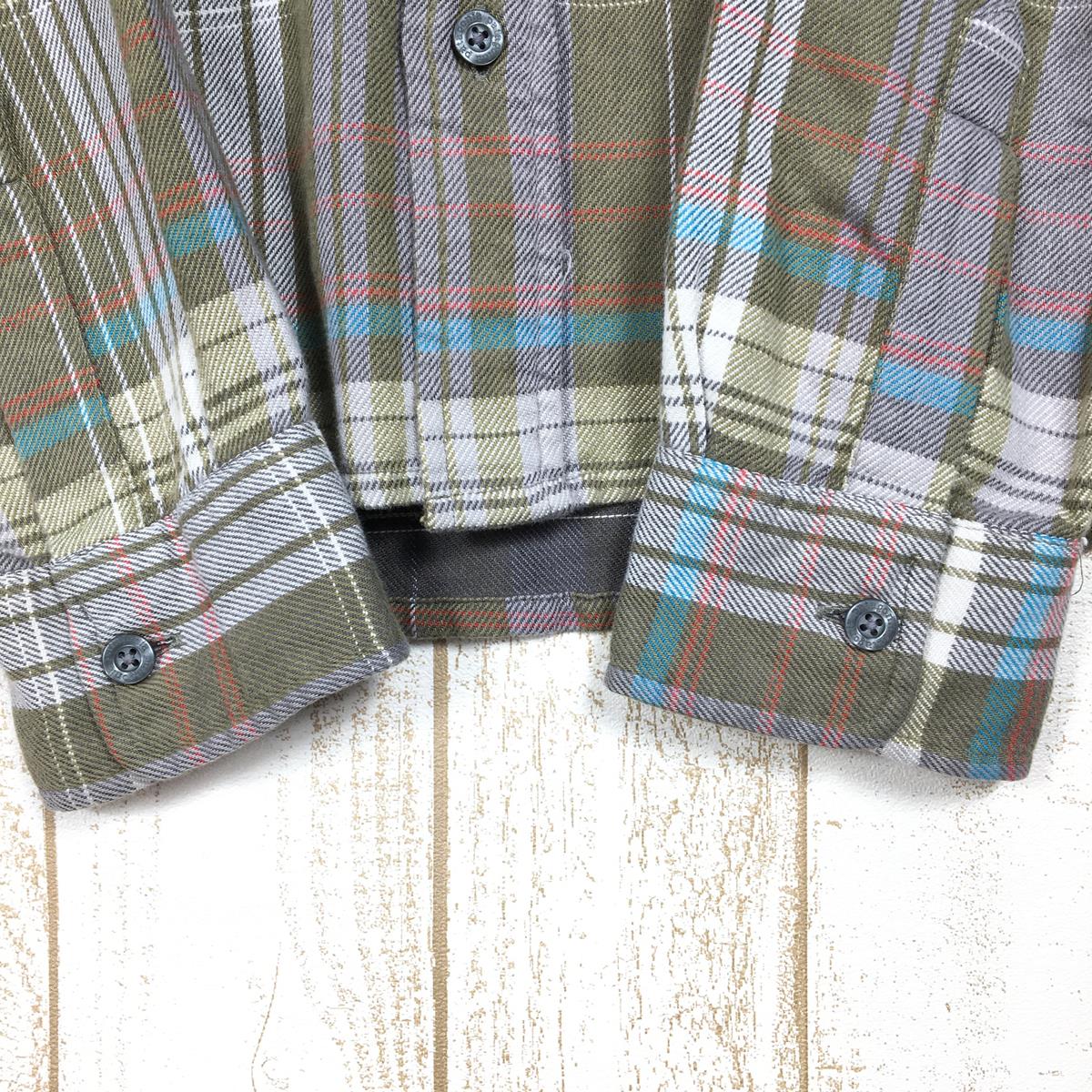 【Men's XS グリーン系】 Patagonia ( パタゴニア ) ロングスリーブ アイアン リッジ シャツ Long Sleeved Iron Ridge Shirt 生産終了モデル 入手困難 52240 International Men's TPFG コッ