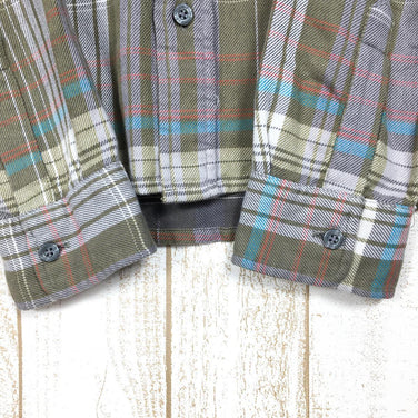 【Men's XS グリーン系】 Patagonia ( パタゴニア ) ロングスリーブ アイアン リッジ シャツ Long Sleeved Iron Ridge Shirt 生産終了モデル 入手困難 52240 International Men's TPFG コッ - 【公式】2ndGEAR（セカンドギア）Webショップ【登山用品・アウトドア用品専門 買取販売店】