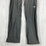 【Men's L グレー系】 Montbell ( モンベル ) ストレッチレイン フルジップパンツ Men's Stretch Rain Full Zip Pants ストレッチドライテック 3レイヤー サイドフルオープン ナイロン ウェア ボトムス ロングパン