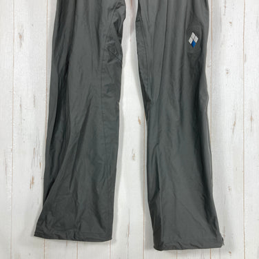 【Men's L グレー系】 Montbell ( モンベル ) ストレッチレイン フルジップパンツ Men's Stretch Rain Full Zip Pants ストレッチドライテック 3レイヤー サイドフルオープン ナイロン ウェア ボトムス ロングパン
