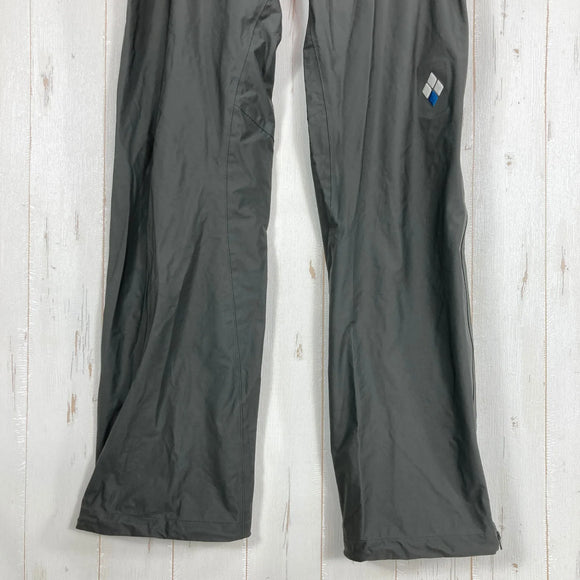 【Men's L グレー系】 Montbell ( モンベル ) ストレッチレイン フルジップパンツ Men's Stretch Rain Full Zip Pants ストレッチドライテック 3レイヤー サイドフルオープン ナイロン ウェア ボトムス ロングパン