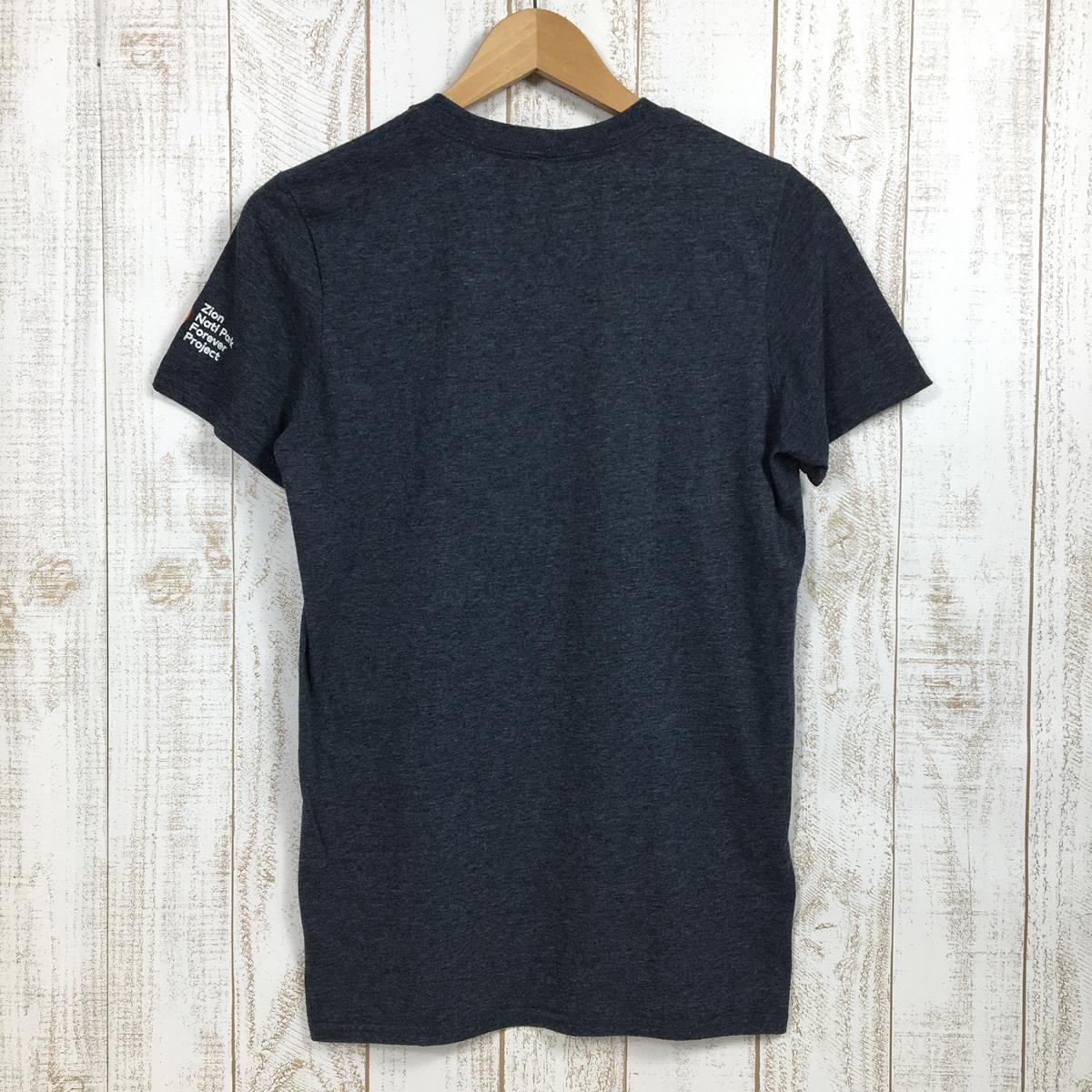 【Men's S チャコール系】 ザイオン ナショナルパーク フォーエバー プロジェクト Tシャツ Zion National Park Forever Project T-Shirt 希少なアウトドアTシャツ アンヴィル60/40ボディ 入手困難 Internati