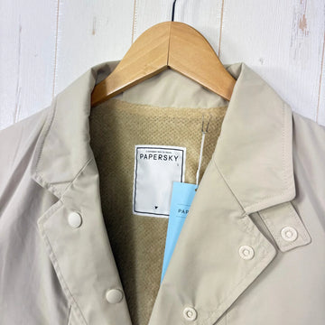 【Unisex S ベージュ系】 Paper Sky Wear ( ペーパースカイ ウェア ) ハイク＆バイク スタンド ジャケット Hike & Bike Stand Jacket  Beige z00057426 Beige ソフトシェル アウター ジャケット ト - 0