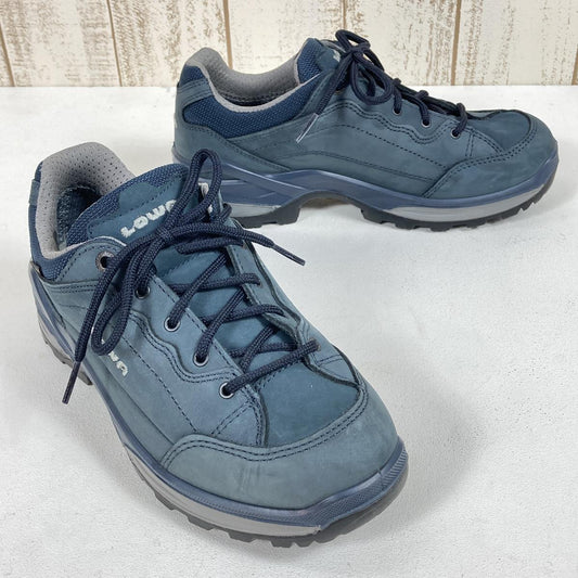 [女式 23.5 厘米海军蓝] Lowa Renegade Gore-Tex Low Renegade GT Lo 徒步鞋 L320963 女式 0647 海洋徒步靴鞋类