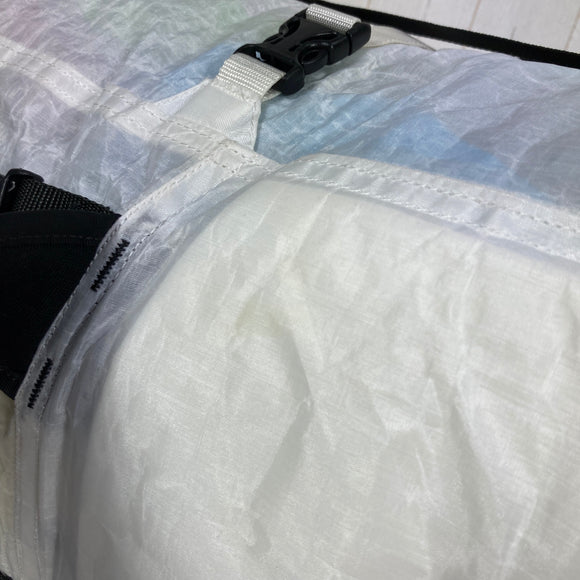 【Unisex S ホワイト系】 Hyperlite Mountain Gear Hmg ( ハイパーライトマウンテンギア ) アイスパック 55 Ice Pack 55 White 雪山登山 アイスクライミング ロールトップ バッグ ストレージ バックパック 容量【