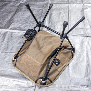 Helinox 迷你战术椅，土狼棕褐色，米色，均码，涤纶，露营装备，露营家具，椅子，z00053185，土狼棕褐色，椅子，露营家具