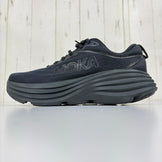 【Men's 27.0cm ブラック系】 Hoka Oneone ( ホカ オネオネ ) ボンダイ 8 ワイド BONDI 8 WIDE フットウェア ロードランニングシューズ z00052573  ロードランニングシューズ フットウェア