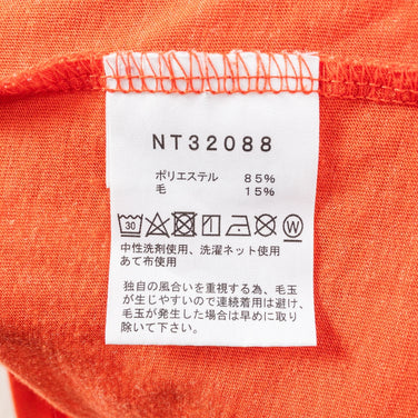 【Men's L オレンジ系】 The North Face ( ザ・ノースフェイス ) ロングスリーブ フラッシュドライ メリノクルー ポリエステル NT32088 Asian Men's ウール ロングスリーブTシャツ クルーネック インナー シャツ トップス - 【公式】2ndGEAR（セカンドギア）Webショップ【登山用品・アウトドア用品専門 買取販売店】
