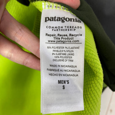 【Men's S グリーン系】 2016 Patagonia ( パタゴニア ) アズ ハイブリッド ジャケット Adze Hybrid Jacket SPYG ソフトシェル ポリエステル ウェア トップス アウター ジャケット フリース ポーラテック・ウィンドブロ