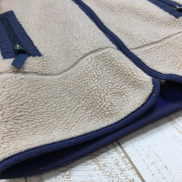 【Men's S ベージュ系】Patagonia ( パタゴニア ) レトロx Retro-X ファースト 最初期型 Pef ナチュラル×ブルーベリー レトロエックス フリース ジャケット カーディガン 23050 International Men's フリース アウター ジャケット トップス ウェア - 【公式】2ndGEAR（セカンドギア）Webショップ【登山用品・アウトドア用品専門 買取販売店】