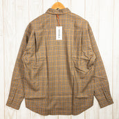 【Men's S ブラウン系】 Ridge Mountain Gear ( リッジマウンテンギア ) メリノ ベーシック ロングスリーブ シャツ Merino Basic Long Sleeve Shirt メリノウール Asian Men's Mocha Plai - 【公式】2ndGEAR（セカンドギア）Webショップ【登山用品・アウトドア用品専門 買取販売店】