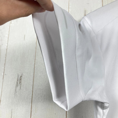 【Men's M ホワイト系】 The North Face ( ザ・ノースフェイス ) ショート スリーブ スーパーハイク ジップ Short Sleeve Superhike Zip ポリエステル ウェア トップス インナー シャツ ショートスリーブシャツ 化繊