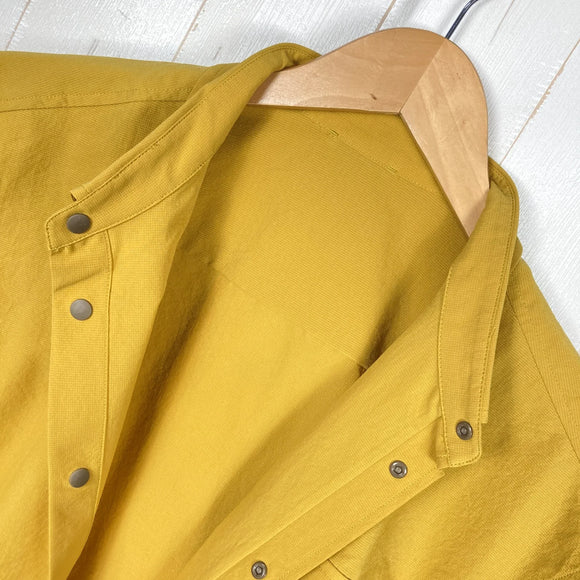 【Men's M イエロー系】 Ridge Mountain Gear ( リッジマウンテンギア ) ベーシック ショートスリーブ シャツ Basic Short Sleeve Shirt Rustic Mustard ポリエステル ウェア トップス インナー シャ