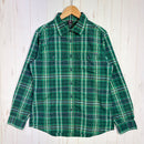 【Women's M グリーン系】 Montbell ( モンベル ) WIC. ライト ロングスリーブ シャツ ウィメンズ WIC. Light Long Sleeve Shirt Women's 吸汗速乾 UVカット チェック柄 ポリエステル ウェア トップス イン-1