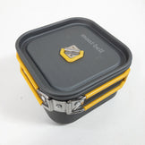 【OneSize グレー系】 Montbell ( モンベル ) アルパインクッカー スクエア 12+13 セット 1124599 クッカー コッフェル クックウェア - 【公式】2ndGEAR（セカンドギア）Webショップ【登山用品・アウトドア用品専門 買取販売店】