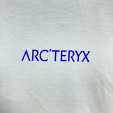 Arcteryx Kragg SL 棉质 Blurred Bird Crew 短袖（女款中号，白色）