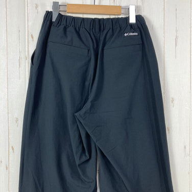【Women's M ブラック系】 Columbia ( コロンビア ) デビルズ ブラッシュ ワイド パンツ Devils Brush Wide Pant ポリエステル ウェア ボトムス ロングパンツ ソフトシェル Omni-Shield ( オムニシールド ) z0