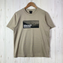 【Men's M ベージュ系】 Marmot ( マーモット ) マウンテン フォト ハーフスリーブ ティー Mountain Photo Half Sleeve Tee ポリエステル ウェア トップス インナー シャツ ショートスリーブTシャツ クルーネック 化繊-1