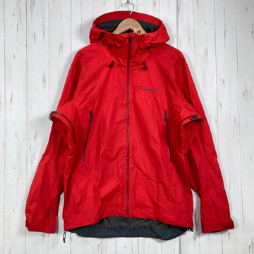 【Men's L レッド系】 2013 Patagonia ( パタゴニア ) スーパーセル ジャケット Super Cell Jacket RDS Red Delicious GORE-TEX Paclite ナイロン ウェア トップス アウター ジャケット レ
