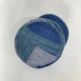 【Unisex OneSize ネイビー系】 Phatee ( ファティー ) リメイク ハーフ キャップ Remake Half Cap 生産終了モデル 入手困難 デニム ワークキャップ ビームス別注 コラボモデル ヘンプ ウェア ウェア小物 ヘッドウェア キャップ z0005