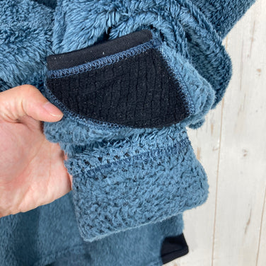 【Men's L ネイビー系】 2004 Patagonia ( パタゴニア ) R2 ボディ ラグ プルオーバー R2 Body Rug Pullover Deep Blue Heather 生産終了モデル 入手困難 ハイパイルフリース R1ストレッチパネル US