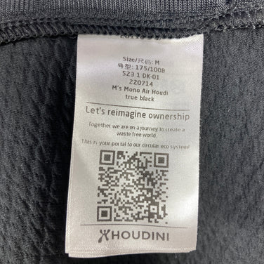 【Men's M ブラック系】 Houdini ( フーディニ ) モノ エア フーディ Mono Air Houdi true black ポリエステル ウェア トップス アウター ジャケット フリース z00056644 true black フリース アウター
