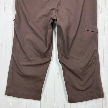 男士小号棕色 Prana 七分工装裤，已停产款式，很难找到。尼龙软壳短裤 (z00054297)。