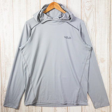 【Men's L チャコール系】 Rab ( ラブ ) フォースフーディ Force Hoody ポリエステル QBL-09 Men's 化繊 ロングスリーブシャツ インナー シャツ トップス ウェア - 【公式】2ndGEAR（セカンドギア）Webショップ【登山用品・アウトドア用品専門 買取販売店】