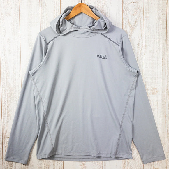 【Men's L チャコール系】 Rab ( ラブ ) フォースフーディ Force Hoody ポリエステル QBL-09 Men's 化繊 ロングスリーブシャツ インナー シャツ トップス ウェア - 【公式】2ndGEAR（セカンドギア）Webショップ【登山用品・アウトドア用品専門 買取販売店】