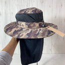 【OneSize グリーン系】 Bassdash（バスダッシュ） メッシュ フィッシング シェード ハット カモ ウェア ウェア小物 ヘッドウェア ハット z00061102 カモ ハット ヘッドウェア ウェア小物 ウェア-2