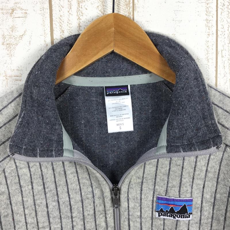 【Men's S グレー系】 Patagonia ( パタゴニア ) キルト アゲイン ジャケット Quilt Again Jacket 旧タグ 復刻 フリース ウール 生産終了モデル 入手困難 20300 International Men's RPS フリース