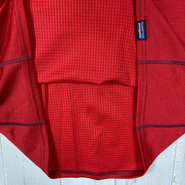 【Men's XS レッド系】 2015 Patagonia ( パタゴニア ) キャプリーン ミッドウェイト ジップ ネック Capilene Midweight Zip Neck ポリエステル ウェア トップス インナー シャツ ロングスリーブTシャツ クルーネ