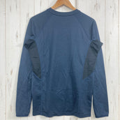 【Men's S ネイビー系】 Millet ( ミレー ) キャスター ウール クルー ロングスリーブ CASTOR WOOL CREW LS ポリエステル ウェア トップス インナー シャツ ロングスリーブTシャツ クルーネック 化繊 z00057830  化繊