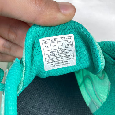 Jackwolfskin Monterey Ride Low 女款 24.2cm 绿色/淡薄荷色 徒步鞋，z00054675