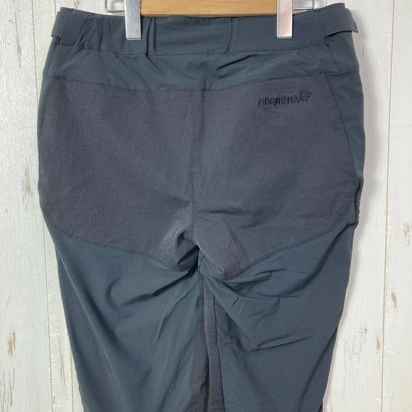 【Women's M ブラック系】 Norrona ( ノローナ ) フォルケティン ラギッド スリムパンツ Falketind Rugged Slim Pants ナイロン ウェア ボトムス ロングパンツ ソフトシェル z00056624  ソフトシェル ロングパンツ