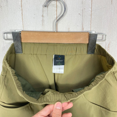 【Women's S Green】 Axesquin W's Active Shell Pants 12030 Gothic Olive z00058276 Gothic Olive Softshell Long Pants Bottoms