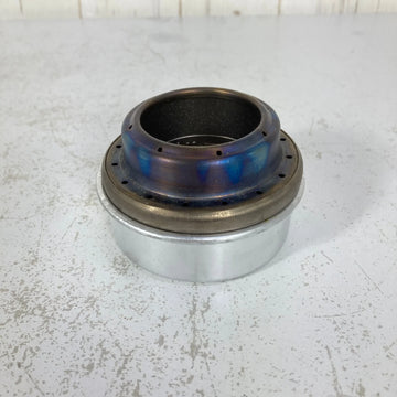 【OneSize グレー系】 Evernew ( エバニュー ) ティーアイ アルコール ストーブ Ti Alcohol Stove 日本製 / 純チタン / 34g チタン クックウェア バーナー ストーブ z00061205  バーナー ストーブ クックウェア