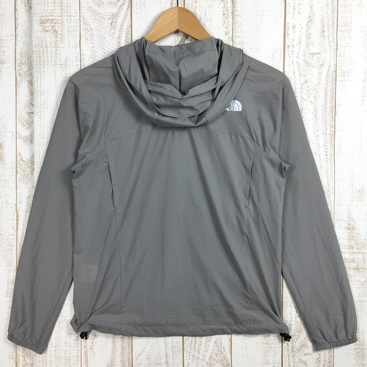 【Women's S グレー系】 The North Face ( ザ・ノースフェイス ) ストレッチ スワローテイル フーディ Stretch Swallowtail Hoodie ウィンドシェル ジャケット NPW21915 Asian Women's SY Si