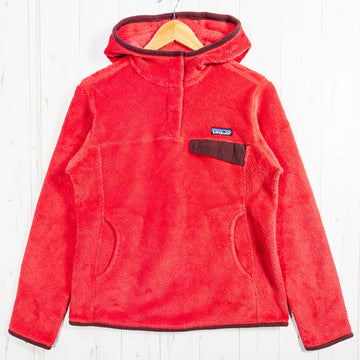 【Women's M レッド系】 Patagonia ( パタゴニア ) リツール フーディ Retool Hoody ポリエステル 25435 International Women's TBX フリース アウター ジャケット トップス ウェア