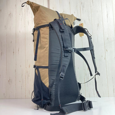 [Large Beige] Yamatomichi (Yama to Michi) Three Standard + Breathable Pad Set Nylon Bag Storage Backpack, Capacity [30L-54L] X-Pac VX21